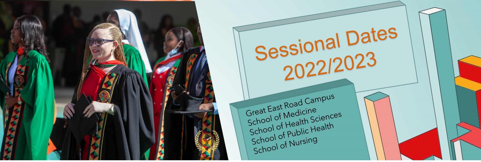 Sessional Dates 2022/2023