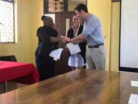 Memorandum of Understanding signing ceremony between Neri Clinic and University of Zambia