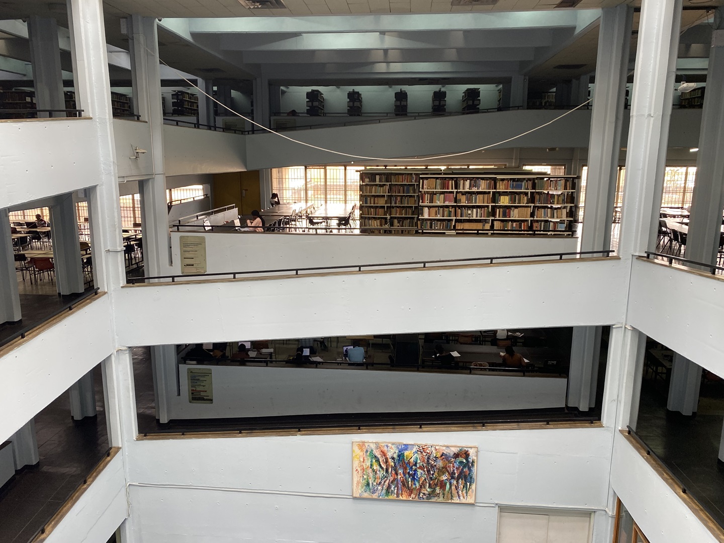 Photo-Inside UNZA Library