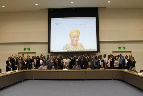 International Symposium on Dialogue with African Universities on Capacity Building for Africa's Sustainable Development in Tokyo, Japan.