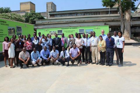 Group photo of participants during the workshop