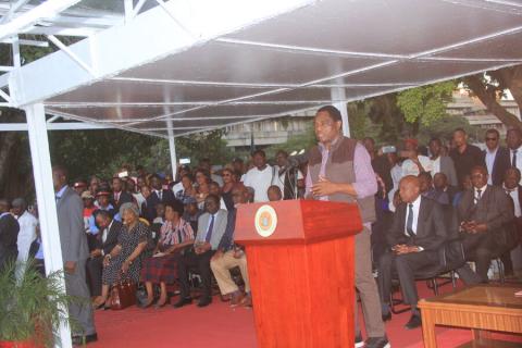 President HH visits UNZA